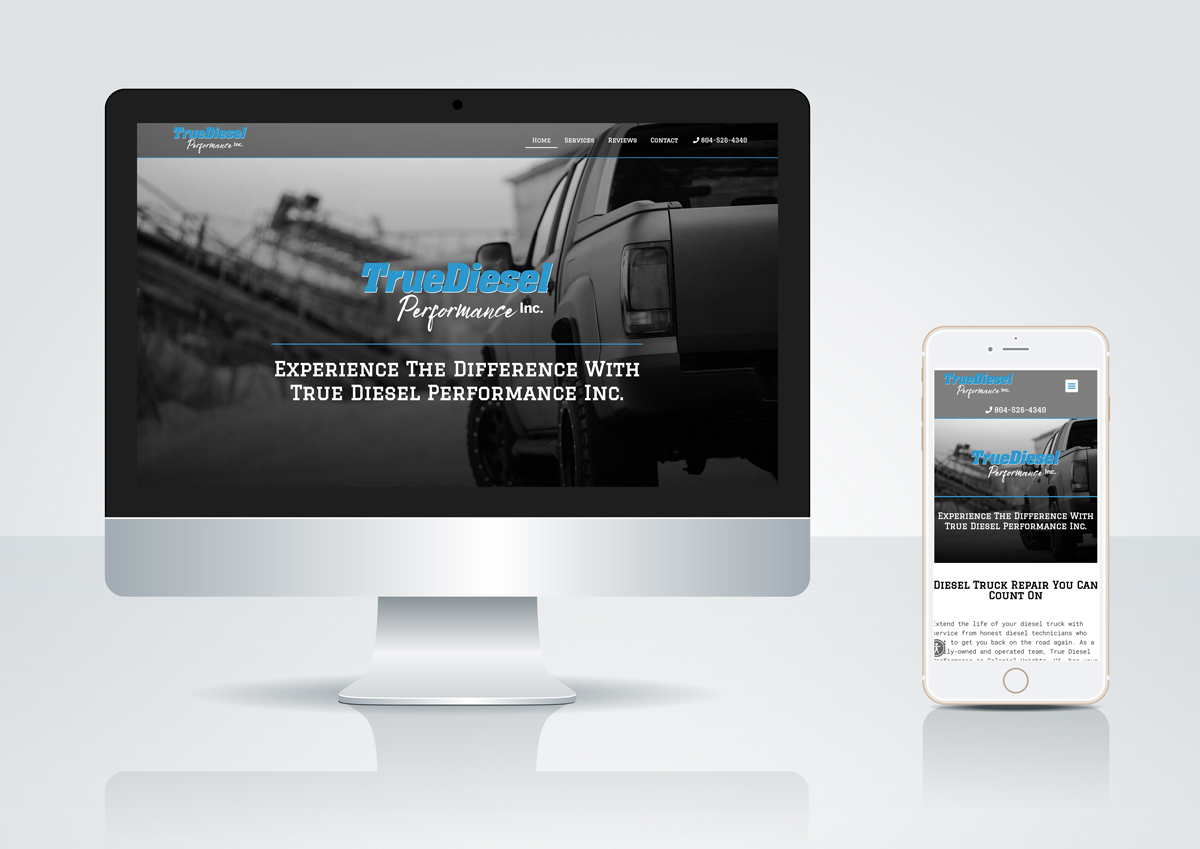 Showcasing Impressive Website Creation for Our Valued Client, True Diesel